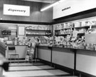 Sheffield and Ecclesall Co-operative Society Ltd., dispensing chemists, unidentified location. 