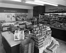Interior of a local Sheffield and Ecclesall Co-operative Society Ltd, unidentified branch. 1960s. Interior of a local Sheffield and Ecclesall Co-operative Society Ltd, unidentified branch. 1960s.
