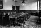 Sheffield and Ecclesall Co-operative Society Ltd board room, probably at the central premises at 21/41 Ecclesall Road and Cemetery Road.