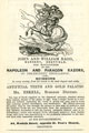 Advertisement for John and William Ragg, Nursery, Sheffield, sole manufacturers of the Napoleon and Paragon razors ...  also advertisement for Mr Eskell, Dentist