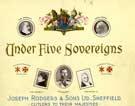 Cover of 'Under Five Sovereigns' by Joseph Rodgers and Sons Ltd., cutlery manufacturers