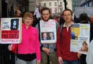 Sheffield library workers at the anti-austerity demonstration in London
