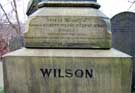Captain Gilbert Wilson Fitzroy Birch, Memorial, Sheffield General Cemetery