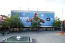 Billboard on John Lewis store - Jessica Ennis, World and European heptathlon gold medallist. London 2012 Olympic Champion