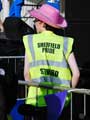 Steward at Sheffield's second LGBT Pride event held in Endcliffe Park