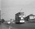 Tram at Wadsley Bridge Tram at Wadsley Bridge