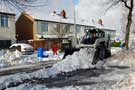 Clearing the snow, Muskoka Drive
