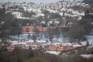 View across Sheffield towards Crosspool (from behind Trap Lane, Bents Green)