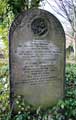 Wardsend Cemetery - memorial to Wardle family