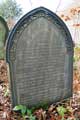 Wardsend Cemetery - memorial to Kniveton and Ogden families