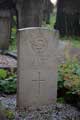 Christ Church churchyard, Fulwood, memorial to John Frederick Peter Behn, Air Gunner, RAF, killed 6 Oct 1942, aged 21 