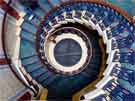 Spiral staircase at Channing Hall on Surrey Street.