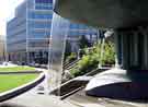 Water feature in the Peace Gardens