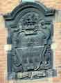 Sheffield coat of arms on the former Fire Station at West Bar