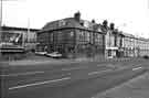 Attercliffe Road, showing No. 548 Robin Hood public house on the corner. Attercliffe Road, showing No. 548 Robin Hood public house on the corner.