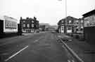 Plumpers public house, Sutherland Street on the left and on the right the Albert public house