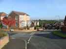 View on Cardwell Avenue of junction with Cardwell Drive, Woodhouse