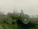 A 'David Brown Cropmaster' tractor at Grange Farm, Norton, 1962