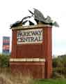 Entrance sign to the Parkway Central Retail Park