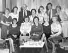Staff from Batchelors Peas Ltd on the day of Joan Pearson's retirement, c. 1981