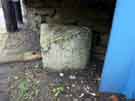 Milestone outside the garage on the A57, Manchester Road, Crosspool