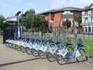View: a03588 Docking station for the Sheffield Bicycle scheme, Sheaf Street