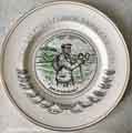 Sheffield Clarion Ramblers limited edition 90 year anniversary plate, issued 1990.