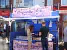 Cupcake Time, cupcake bakers, with stall at Sharrow Market, Sharrow Vale Road