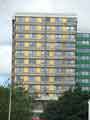 Re-cladding of the Hanover tower block on Exeter Drive, Broomhall following the Grenfell fire tragedy in London