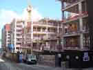 Construction of Bailey Fields, student accommodation, Newcastle Street