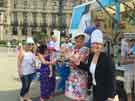 View: a03976 Councillor Anne Murphy, Lord Mayor (second right) at Sheffield Libraries Bookstart Under the Sea event in the Peace Gardens