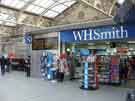 View: a03988 W.H. Smith and Son Ltd., station concourse, Sheffield Midland railway station, Sheaf Street