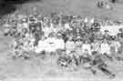 Outing to Fox Glen, Stocksbridge, c. 1919.