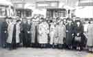 Group of elderly people from Stocksbridge on an outing, c. 1947