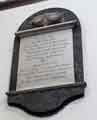 View: a04568 Memorial to Rev George Bayliffe, first minister of this chapel, died 20 Dec 1804, aged 83, All Saints Church, Ecclesall