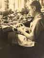 F. Drury (Silversmiths) Ltd. - Jack Drury working in Leah's Yard workshop F. Drury (Silversmiths) Ltd. - Jack Drury working in Leah's Yard workshop