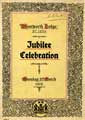 Programme for Wentworth Lodge Jubilee Celebration