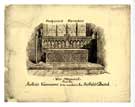 Engraving of proposed reredos to the war memorial from the Sheffield Freemasons to be erected in Sheffield Cathedral Engraving of proposed reredos to the war memorial from the Sheffield Freemasons to be erected in Sheffield Cathedral
