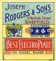 View: arc00131 Joseph Rodgers and Sons Ltd., cutlery manufacturers, No. 6 Norfolk Street - extract from catalogue
