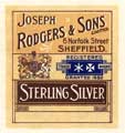 View: arc00135 Joseph Rodgers and Sons Ltd., cutlery manufacturers, No. 6 Norfolk Street - extract from catalogue