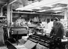 M. M. Bell and Sons, box manufacturers, Manhattan Works, Arundel Lane, 1960s