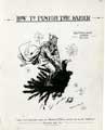 How to punish the Kaiser 'Let him wonder with his Prussian eagle among the stars overall for good and all', sketch by Norman Whee, How to punish the Kaiser 'Let him wonder with his Prussian eagle among the stars overall for good and all', sketch by Norman Whee,