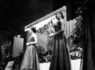 T. B. and W. Cockayne, department store, Nos. 1 - 13 Angel Street - fashion display mounted by Cockaynes