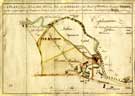 View: arc00462 A plan of George Hobson's mill, mill dam, weir, etc. at Heeley and of the contiguous parts of Benjamin Roebuck's estate with description of other adjacent lands and part of Heeley, by William Fairbank