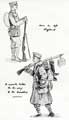Post Office Rifles in France (from a calendar for 1916)