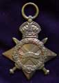 Richard Frank Cramp's 1914-1915 Star medal (World War One) front