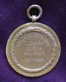 Richard Frank Cramp's Tug of War medal - reverse