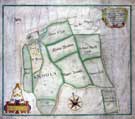 A map of all the lands belonging to Robert Newton esquire at Norton in the County of Derby, surveyed by Joseph Dickinson
