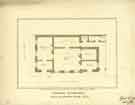 Sheffield Savings Bank, plan of ground floor, by Robert Potter