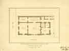 Sheffield Savings Bank, ground floor plan by Robert Potter
